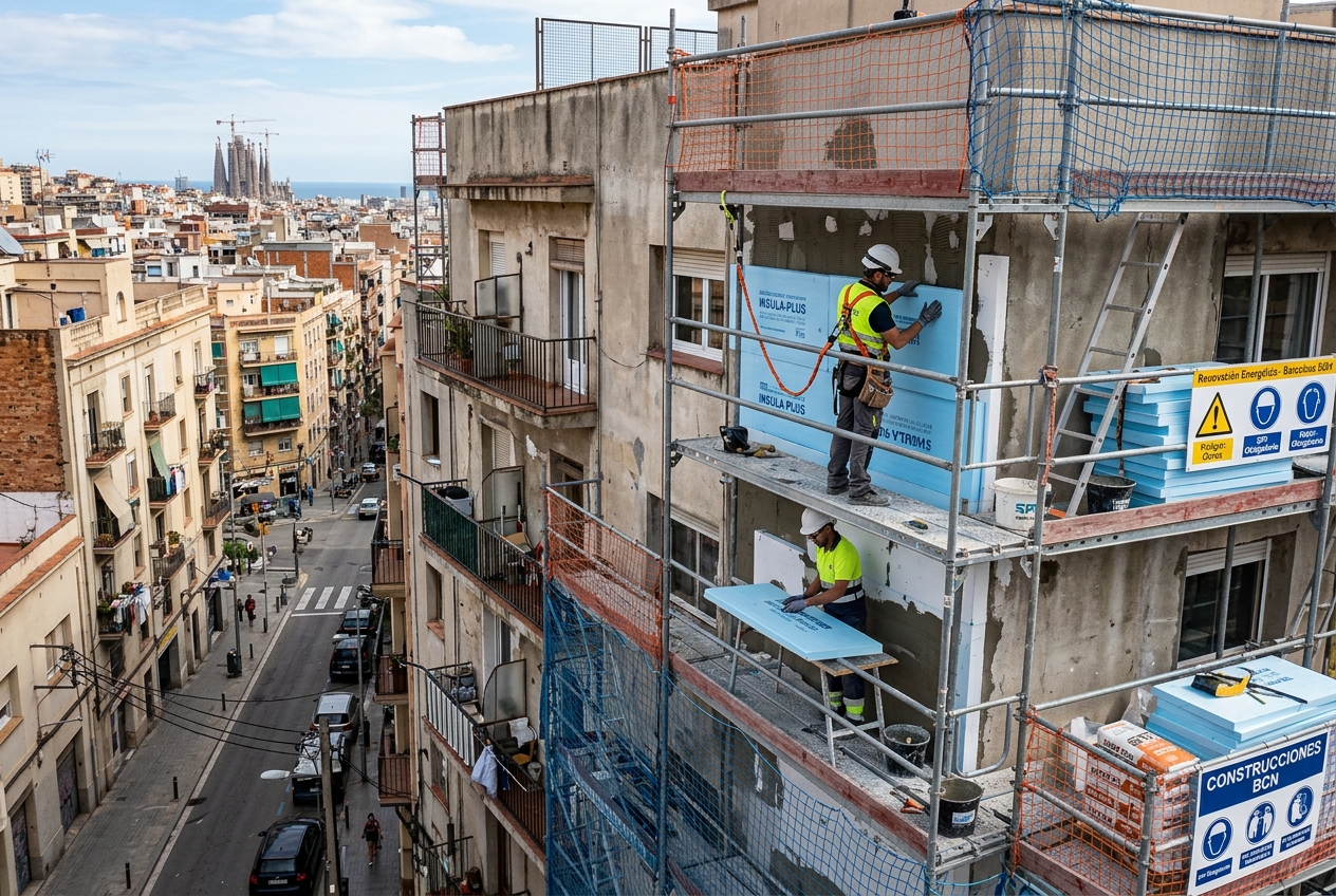 ITE y rehabilitación de edificios en Fondo, Santa Rosa y Can Mariner